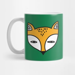 FOX CUTE FACE kawaii baby animal pet sticker shirt design Mug